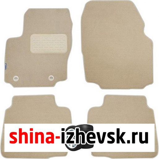 Коврик Autofamily коврик в салон текстильный бежевый для FORD S-MAX 5 мест 2006- в Ижевске